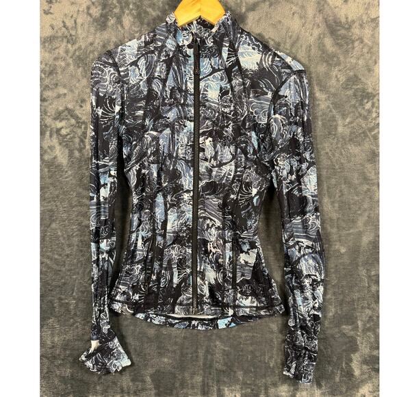 LuLulemon Women’s Define Jacket Eternal Wave Starlight Black size 4 - Picture 1 of 8